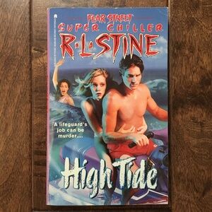 Vtg 1997 R.L. Stine Fear Street Super Chiller #12 High Tide Archway PB Book
